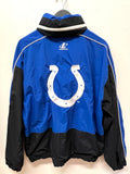 Indianapolis Colts Windbreaker Jacket with Hood Sz L