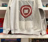 Vintage IU Indiana University Emblem Sweatshirt Sz L/XL Made in USA