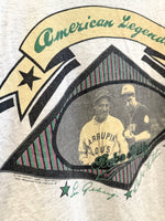 Vintage Lou Gehrig Babe Ruth American Legends The Babe Ruth Signature Series T-Shirt Sz L