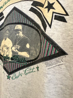 Vintage Lou Gehrig Babe Ruth American Legends The Babe Ruth Signature Series T-Shirt Sz L