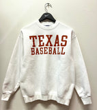 Vintage Texas Longhorn Baseball Sweatshirt Sz M