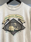 Vintage Lou Gehrig Babe Ruth American Legends The Babe Ruth Signature Series T-Shirt Sz L