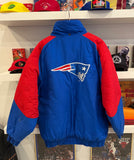 Vintage NFL New England Patriots Logo 7  Puffer Jacket Sz XL