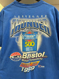 1999 Bristol Motor Speedway Goody’s Headache Powder 500 NASCAR T-Shirt Sz L