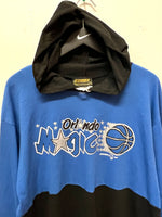 NWT Vintage Orlando Magic Long Sleeve Hooded T-Shirt Sz L