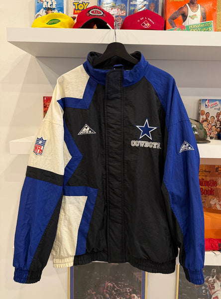 Dallas Cowboys NFL Windbreaker Jacket Sz XL