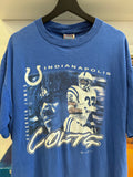Vintage 1999 Indianapolis Colts Edgerrin James T-Shirt Sz XL