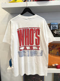 Vintage 1989 The Who celebrating the 25th anniversary of the world’s greatest rock ‘n’ roll band Tour T-Shirt Sz L