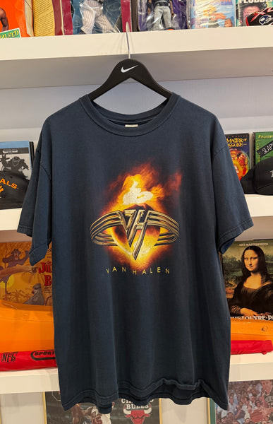 Vintage 2004 Van Halen Band Concert Tour T-Shirt Sz XL