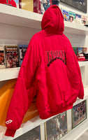 Vintage IU Indiana Hoosiers Puffer Jacket with Hood Sz XL