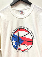 Vintage 2002 World Basketball Championship T-Shirt Sz XXL