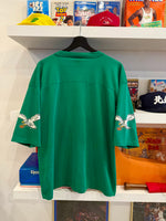 Vintage Philadelphia Eagles NFL Garan Jersey T-Shirt Sz L Made in USA