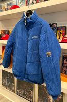 UK Kentucky Wildcats Embroidered Reversible Puffer Jacket Sz L