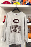Vintage University of Chicago Jansport Sweatshirt Sz LMade in USA