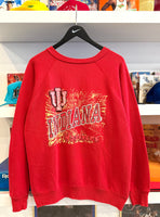 Vintage IU Indiana Hoosiers Sweatshirt Sz L