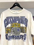 Vintage Dallas Cowboys 1996 Super Bowl XXX Champions T-Shirt Sz XL
