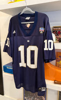 All State Sugar Bowl Notre Dame Jersey #10 adidas Sz XL