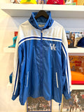 UK University of Kentucky Embroidered Windbreaker Jacket Sz XL