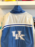 UK University of Kentucky Embroidered Windbreaker Jacket Sz XL