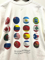 Vintage 2002 World Basketball Championship T-Shirt Sz XXL