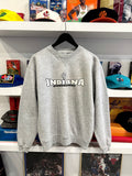 Vintage IU Indiana University Gray Sweatshirt Sz M