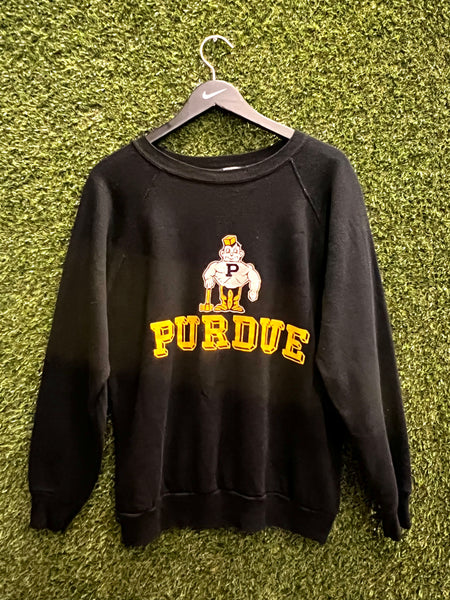 Vintage Purdue Boilermakers Sweatshirt Sz L
