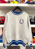 Vintage Indianapolis Colts Embroidered Sweatshirt Sz L