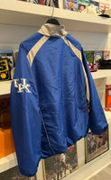 UK University of Kentucky 1/4 Zip Windbreaker Sz L