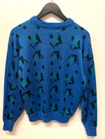 Vintage Wrangler Geometric Pattern Sweater Sz M