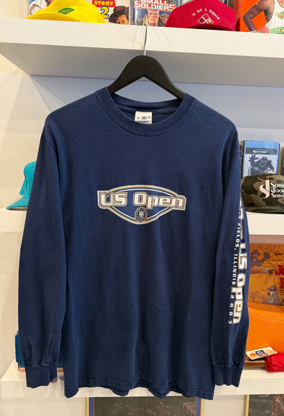 Vintage 2003 Golf US Open Olympia Fields Illinois Long Sleeve T-Shirt Sz M