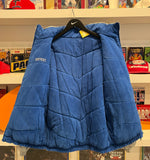 UK Kentucky Wildcats Embroidered Reversible Puffer Jacket Sz L