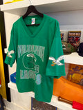 Vintage Philadelphia Eagles NFL Garan Jersey T-Shirt Sz L Made in USA
