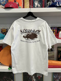 C.C. Filson Co. American Outfitter Seattle Moose Pocket T-Shirt Sz XL Front & Back Graphics