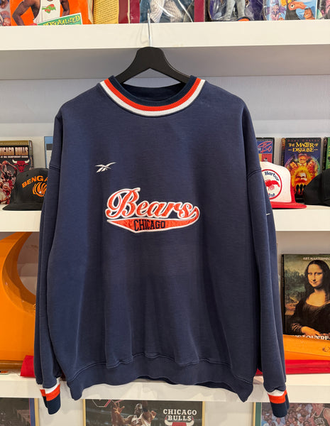 Vintage Chicago Bears NFL Reebok Sweatshirt Sz XL