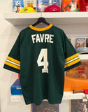 Vintage Green Bay Packers Brett Favre #4 Jersey Sz XL Logo 7 Made in USA