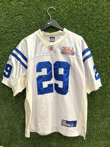 Joseph Addai #29 Indianapolis Colts Super Bowl XLI Jersey Sz 48 XL