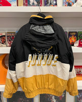 Vintage Purdue Boilermakers Puffer Jacket with Hood Sz XL