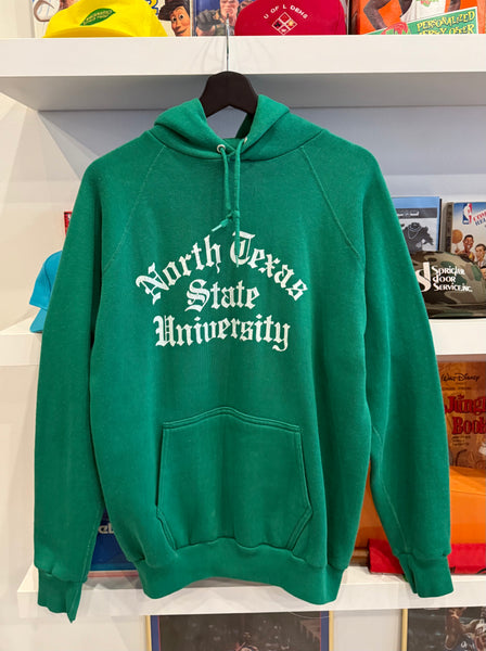 Vintage North Texas State University Hoodie Sz M