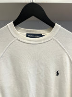 Vintage Ralph Lauren Polo Golf Cotton Sweater Sz S Made in USA