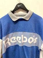 Vintage Reebok Collared Sweatshirt Sz L