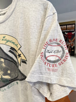 Vintage Lou Gehrig Babe Ruth American Legends The Babe Ruth Signature Series T-Shirt Sz L