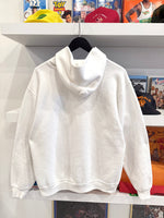 Vintage University of Louisville Russell Athletic White Hoodie Sz L Made in USA