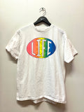 Vintage Life Rainbow Aardvark Graphics T-Shirt Sz L