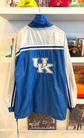 UK University of Kentucky Embroidered Windbreaker Jacket Sz XL