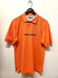 Tommy Hilfiger Athletics Orange Polo Shirt Sz M