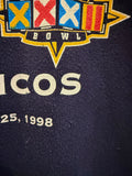 Vintage Denver Broncos Super Bowl XXXII AFC Champions Sweatshirt Sz L