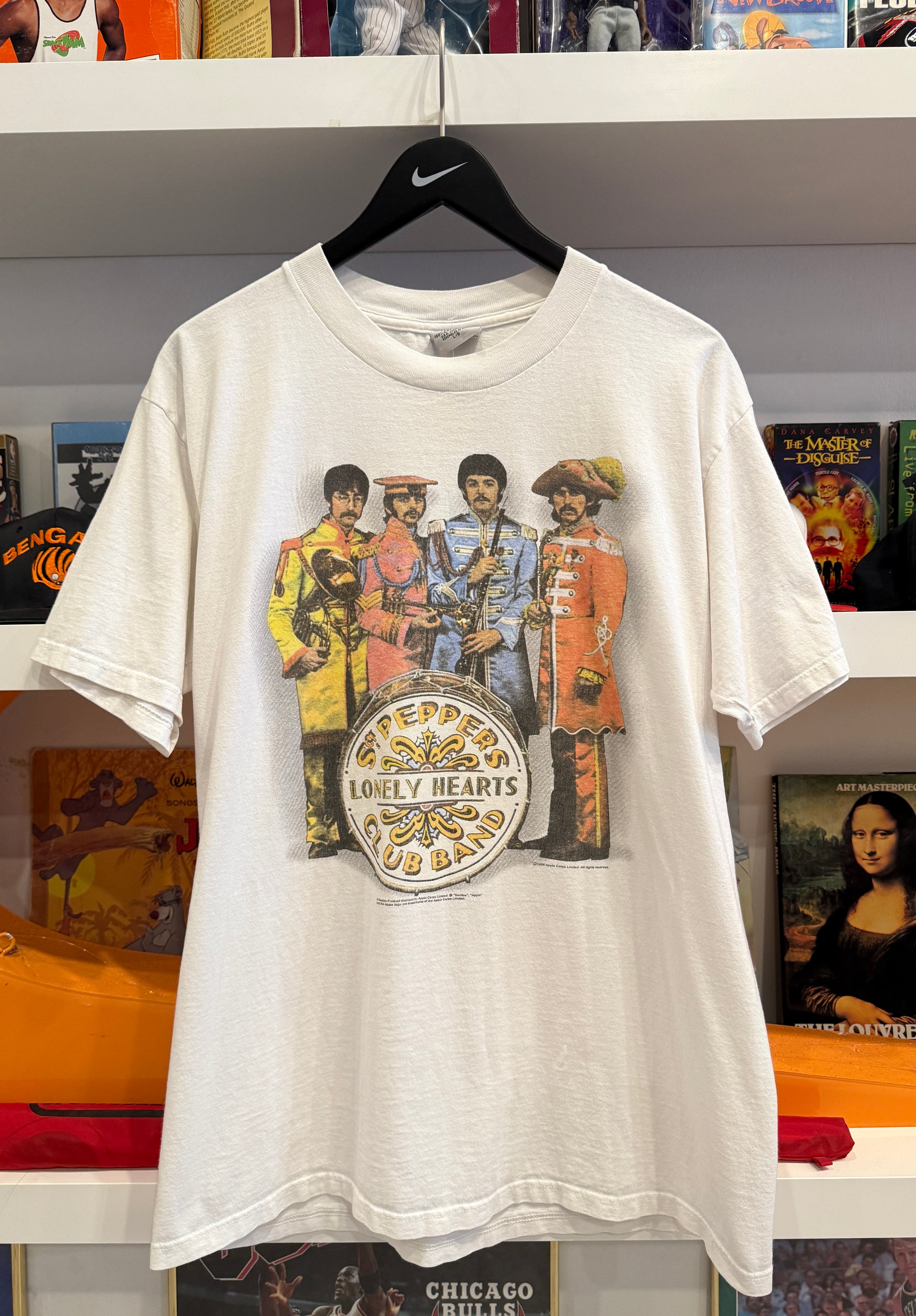 90sヴィンテージ BEATLES Sgt Peppers バンドTシャツ L Vintage 1999 The Beatles Sgt. Peppers Lonely Hearts Band Sz