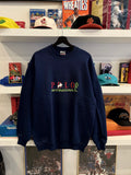 Polo Club International EmbroideredSweatshirt Sz L Made in USA