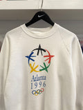 Vintage 1996 Atlanta Olympic Games Sweatshirt Sz L Made in USA