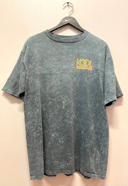 Vintage Kool Cigarettes Acid Wash Promo T-Shirt Front & Back Graphics Sz XL